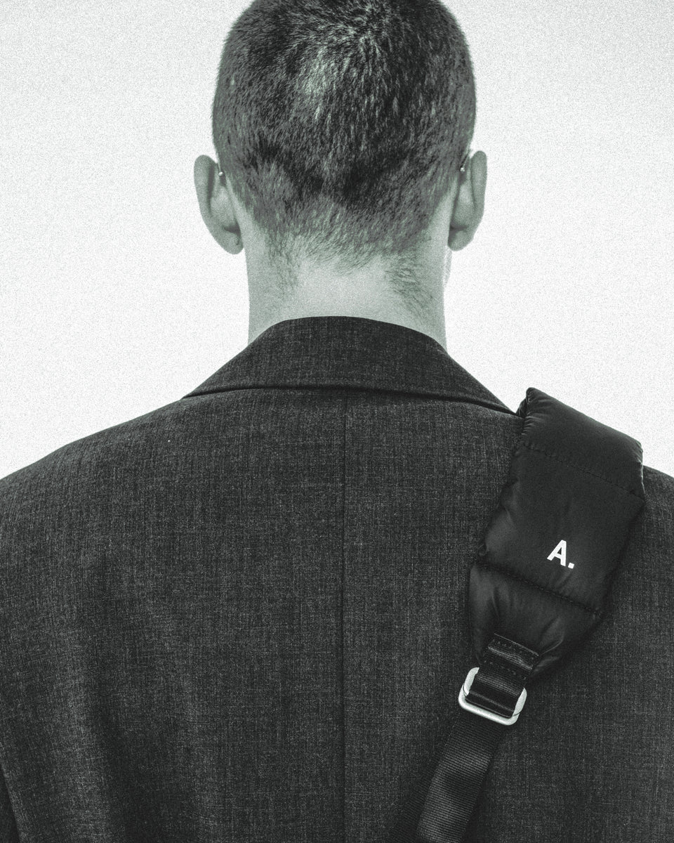 A. SOCIETY x Topologie コラボ Black A. SOCIETY x Topologie - Mini A-Frame Bag – A SOCIETY