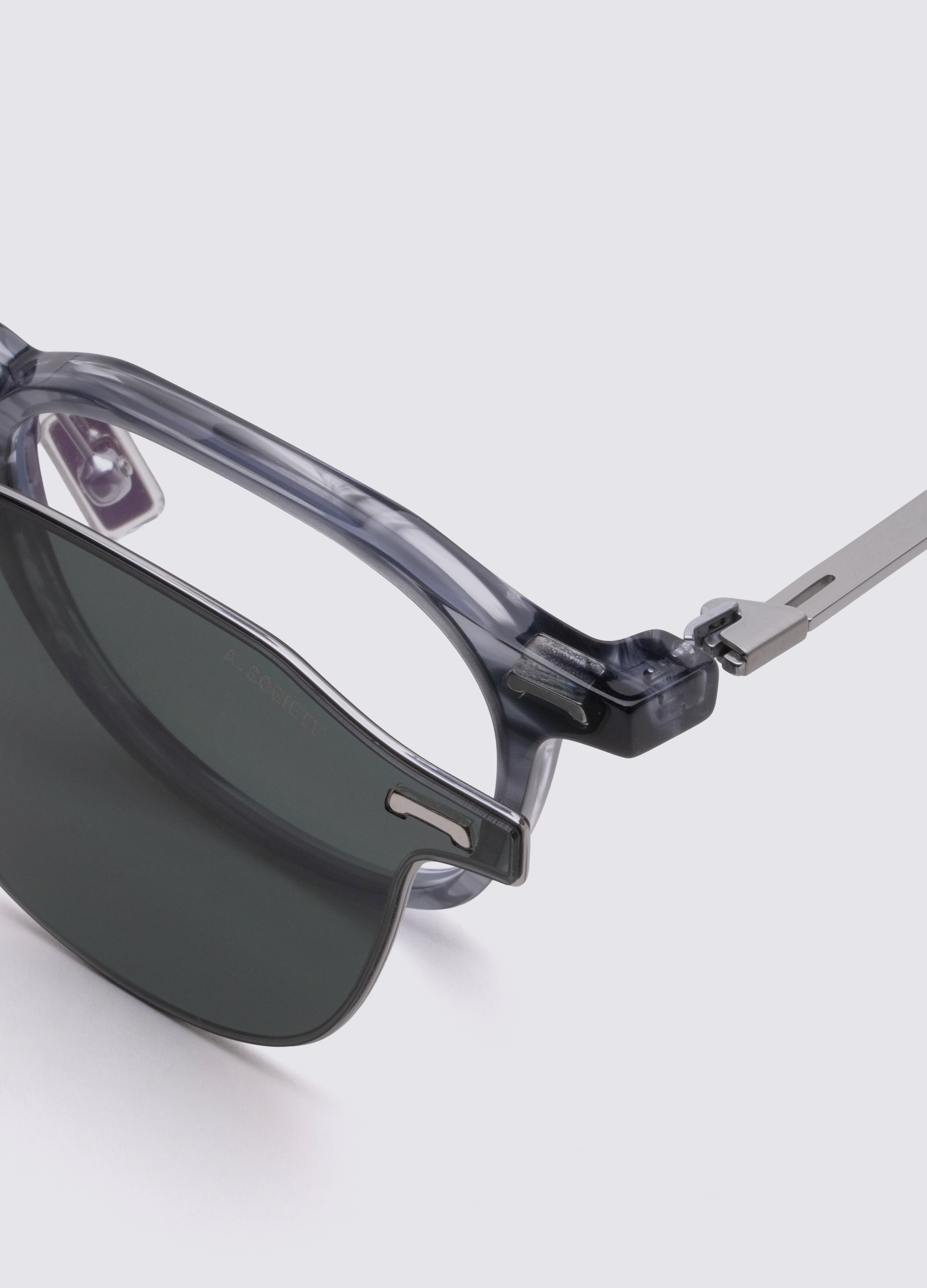 Grey Havana Silver